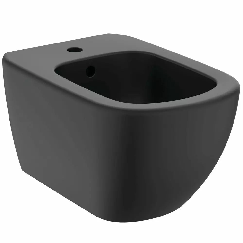 Bideu Ideal Standard Tesi suspendat, fixare complet ascunsa 53X36 silk black