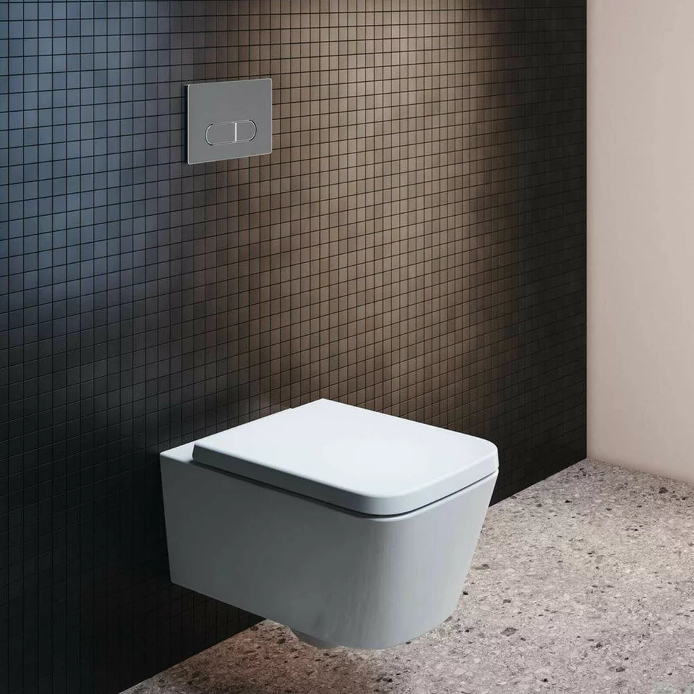 Vas WC blend Ideal Standard cube suspendat, alb lucios, 55 x 37 cm