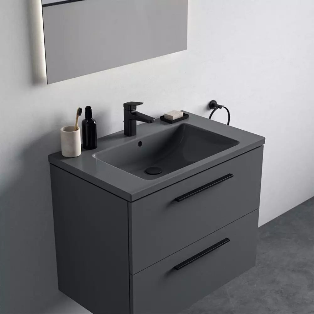 LAVOAR I.LIFE B 84X46 CU ORIFICIU BATERIE SI PREAPLIN GREY