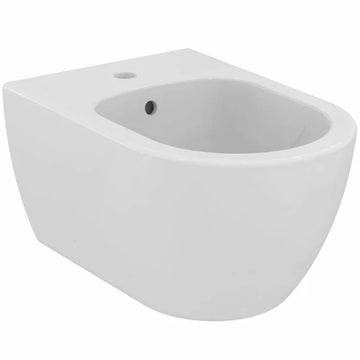 Bideu ellisse Ideal Standard suspendat, alb lucios