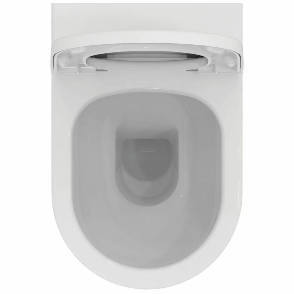Set vas WC Ideal Standard Ellisse rimless btw cu capac WC soft-close