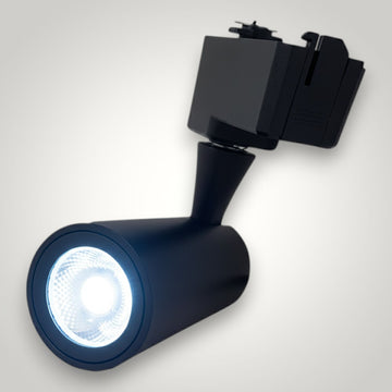 Spot Sina Negru 12W=120W, 6000K, lumina rece, negru