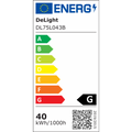 LUSTRA LED CERCURI 40W CU 3 BRATE 3 CULORI+IR 440mm x 150mm Spin Exim - imagine 4