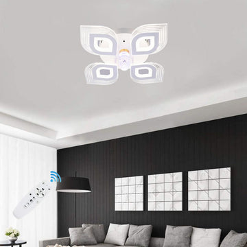 LUSTRA LED METIS 90W CU 4 BRATE 3 CULORI+IR