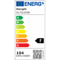 LUSTRA LED PATRATE 104W CU 5 BRATE 3 CULORI+IR 610x90mm
