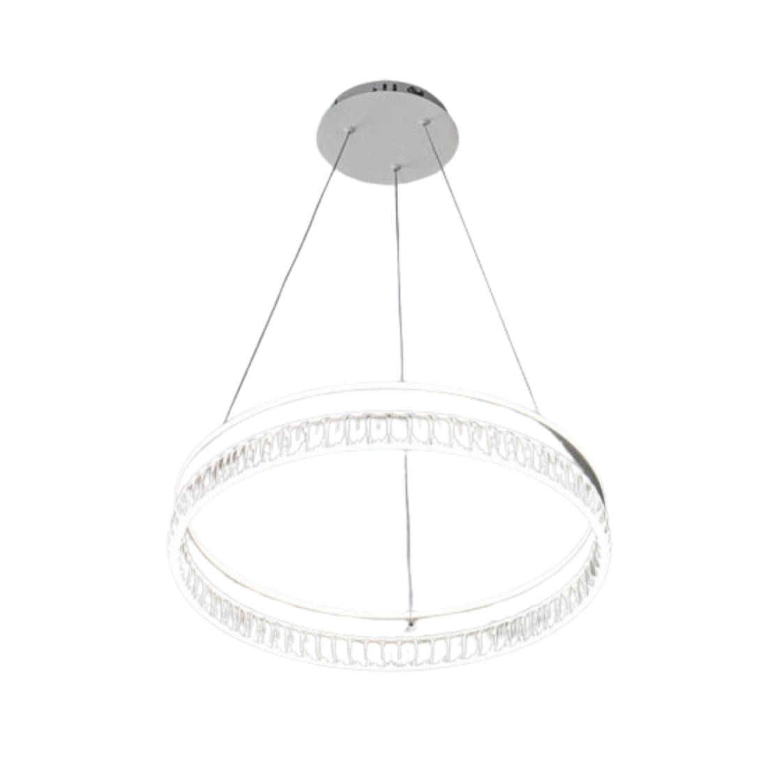 LUSTRA LED PAVO ALB 80W/5600LM 2700K-6500K 500X1200MM CU TELECOMANDA