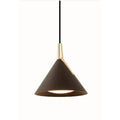 Lustra led Sirius cafenie 8W/630LM 3000K-6500K