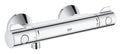 Set baterie dus termostatica GROHE Grohtherm 800 cu set dus Tempesta 100 cu bara 600 mm - imagine 3
