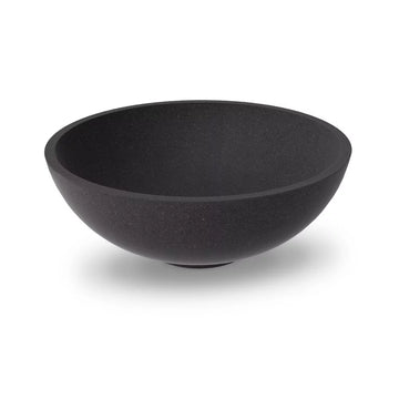 Lavoar kierros Cast Marble round diam. 42 H.16 negru