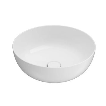 Lavoar alessia Cast Marble round 40, fara orificiu baterie si preaplin