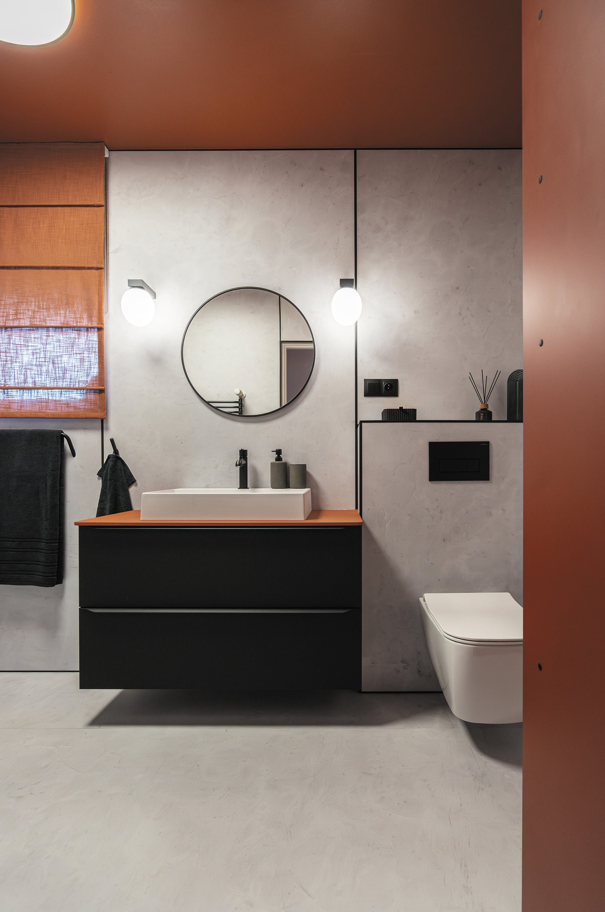 Cârlig, unic Silia Nero ADI_N111 Deante - imagine 5