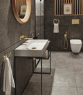 Vas de WC, cu capac, fără bordură Peonia CDED6ZPW Deante - imagine 10