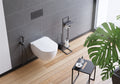 Vas de WC, cu capac, fără bordură Peonia CDED6ZPW Deante - imagine 8
