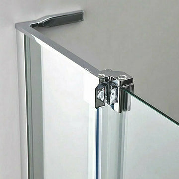 Usa Roth dus pivotanta GDO1N/900, 785-885 mm, H.2000, profil crom, sticla transparenta