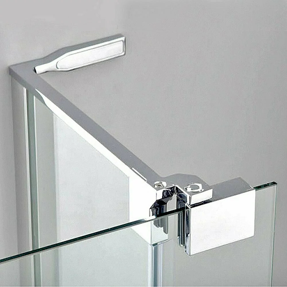 Usa Roth dus pivotanta GDO1N/900, 785-885 mm, H.2000, profil crom, sticla transparenta