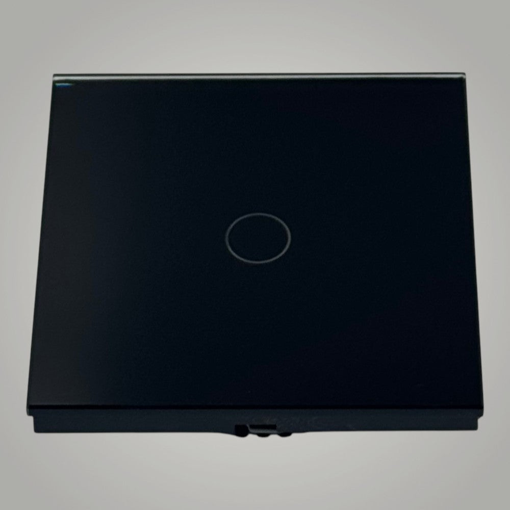 Intrerupator touch simplu, negru