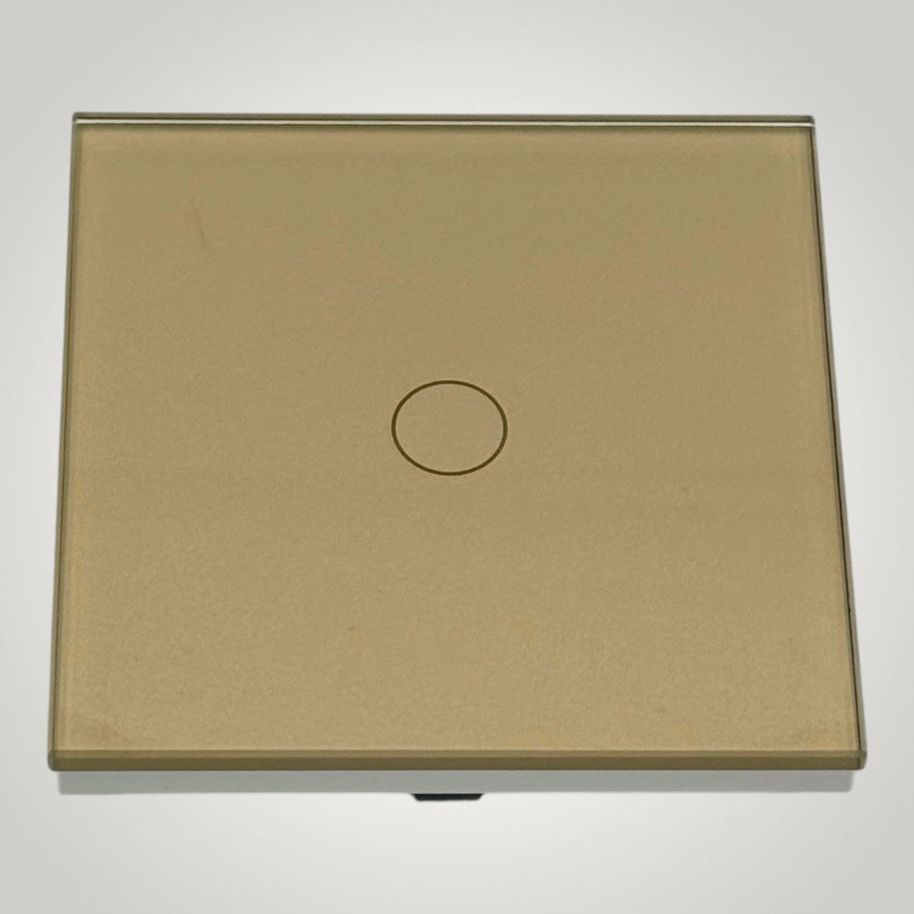 Intrerupator touch cap scara, auriu