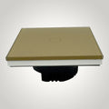Intrerupator touch cap scara, auriu