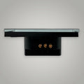 Intrerupator touch dublu, negru