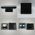 Intrerupator touch dublu, negru