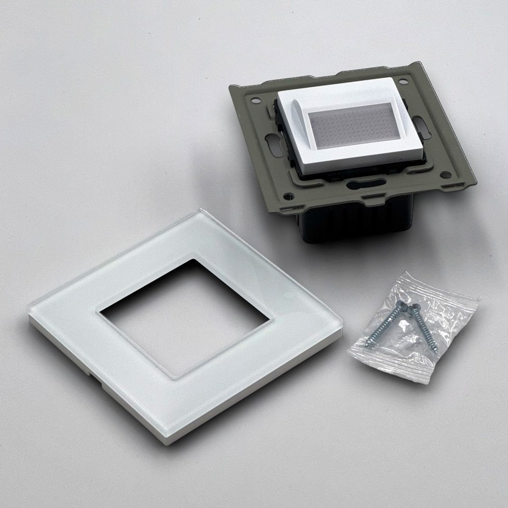 Spot led Scara din sticla,alb 1W, 4000K, lumina neutra