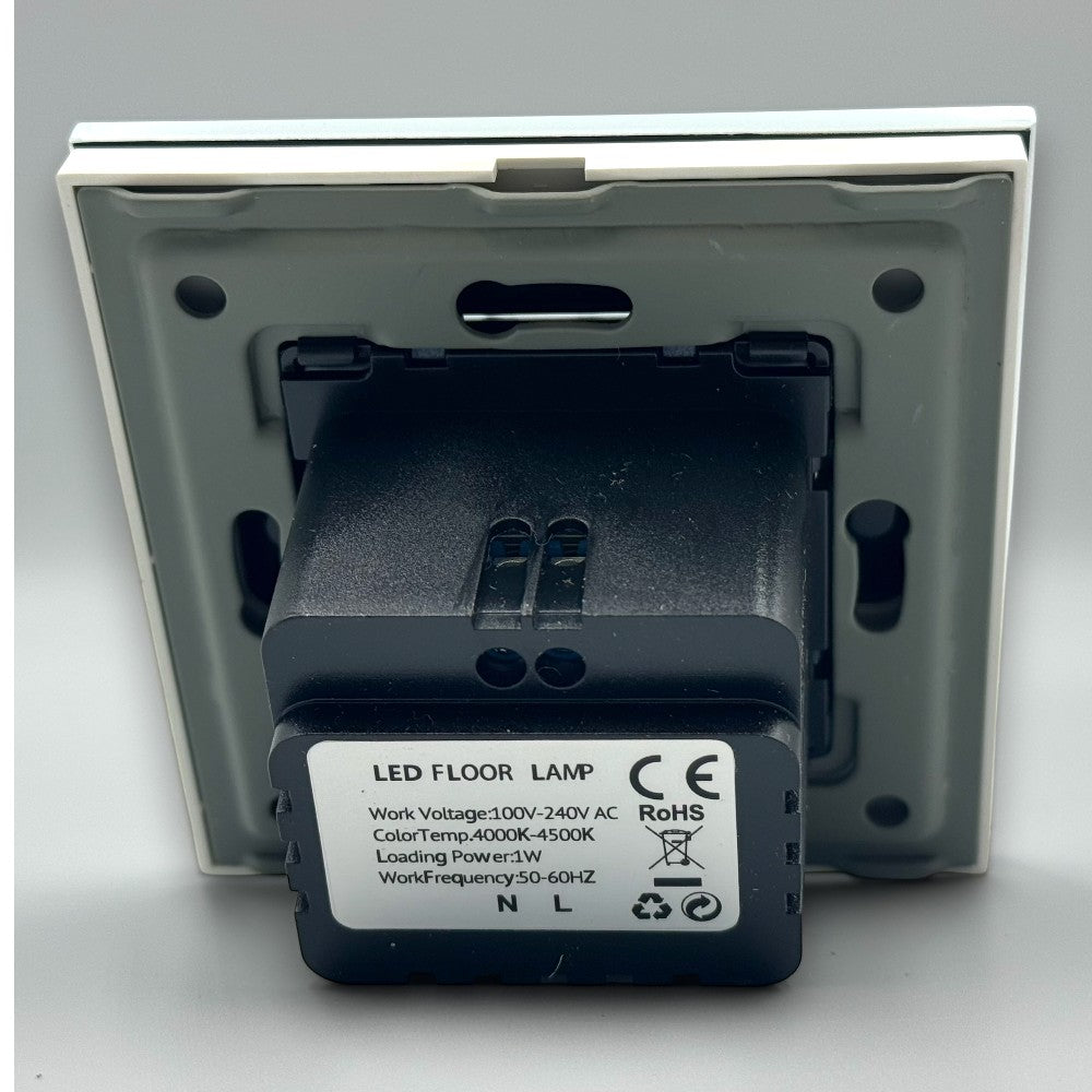 Spot led Scara din sticla,alb 1W, 4000K, lumina neutra