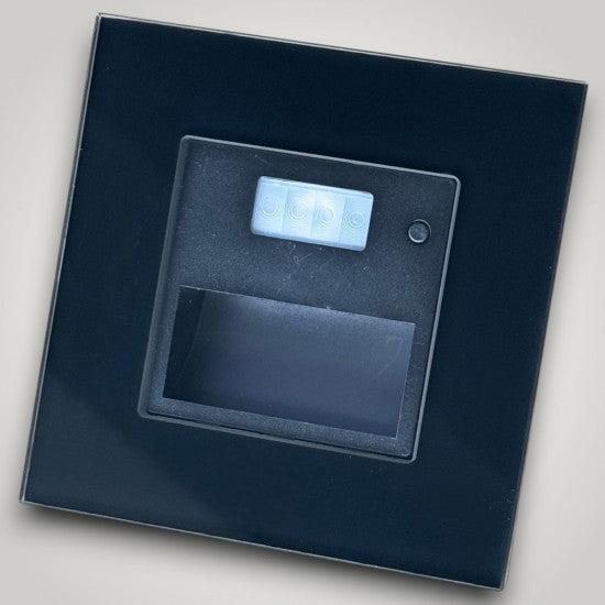 Spot led Scara cu senzor din sticla,negru 1.5W, 1800K-7500K