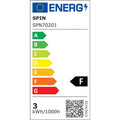 Spot LED Rotund pentru Mobila Ã˜35, 3W, 3000K, lumina calda