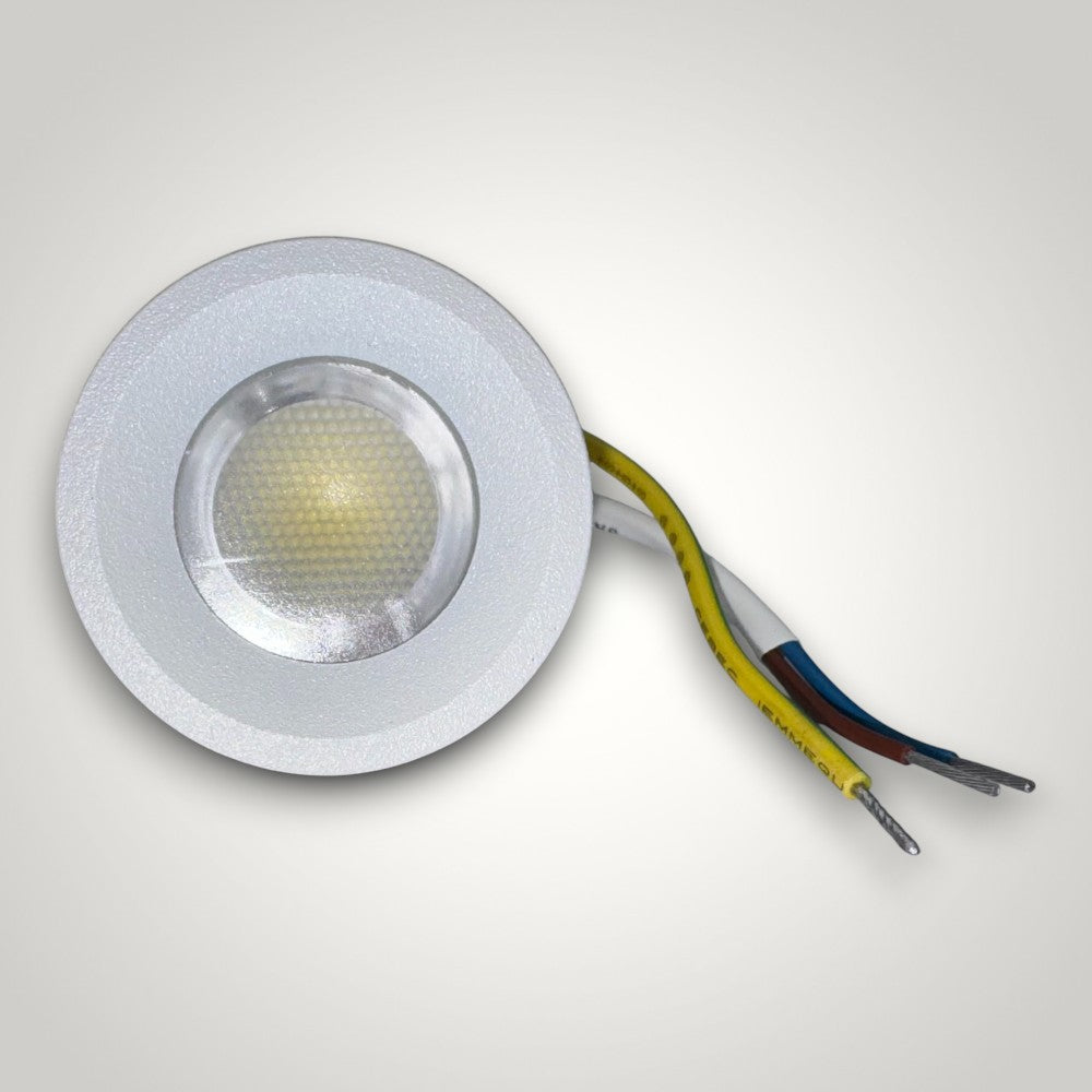 Spot LED Rotund pentru Mobila Ã˜35, 3W, 4100K, lumina neutra