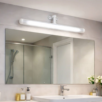 Corp LED baie alb, 6W, 6500K, lumina rece, cu protectie IP44, 400mm
