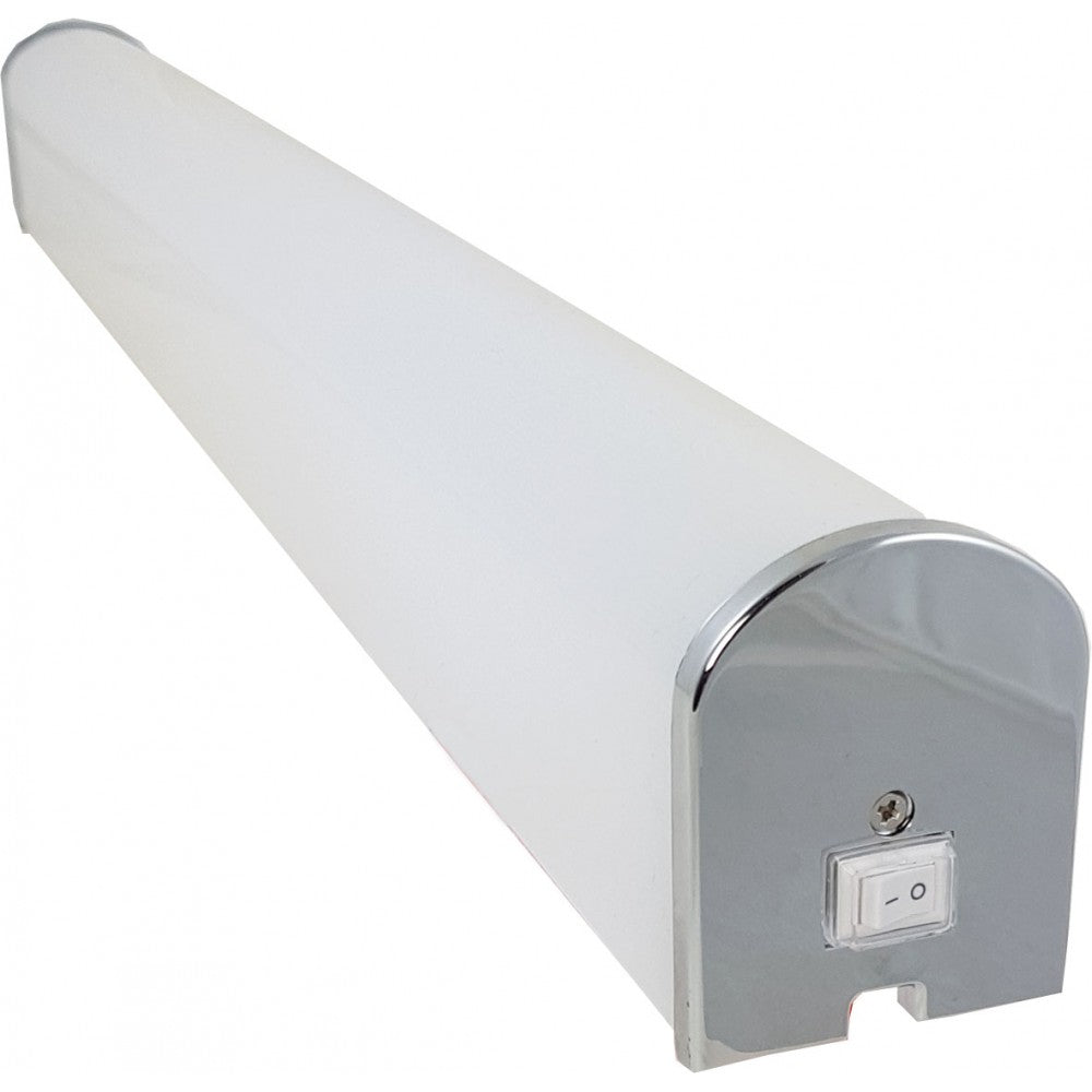 Corp LED baie cu intrerupator, 15w, 6400K, lumina rece, cu protectie IP44, 600mm
