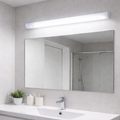 Corp LED baie alb, cu priza, 15w, 4000K, lumina neutra, cu protectie IP44