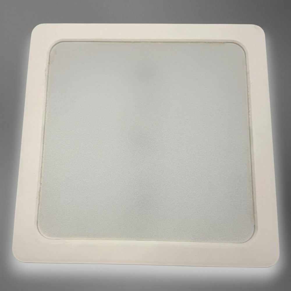 Spot Led Sole patrat ingropat 220x220, 24W, 6500K, lumina rece