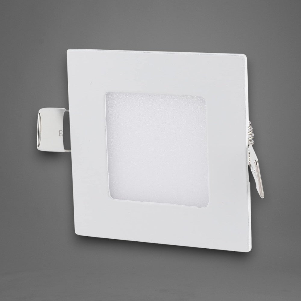 Spot Led Slim Patrat 150x150mm, 9W=60W, 2700K, lumina calda