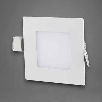 Spot Led Slim Patrat 120x120mm, 6W=40W, 6400K, lumina rece