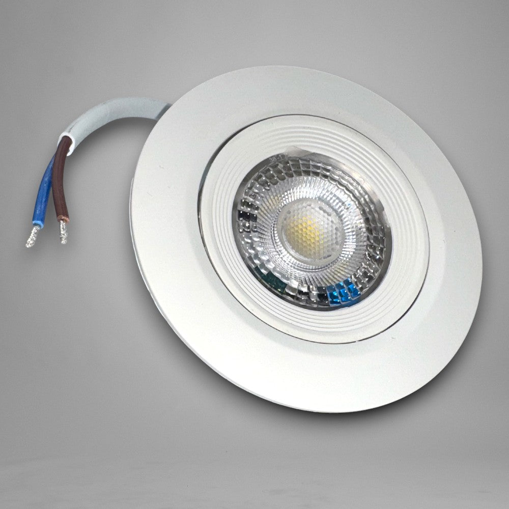 Spot Led COB Rotund alb, Ã˜95, 5W=40W, 6500K, lumina rece
