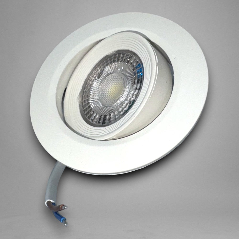Spot Led COB Rotund alb, Ã˜95, 5W=40W, 6500K, lumina rece