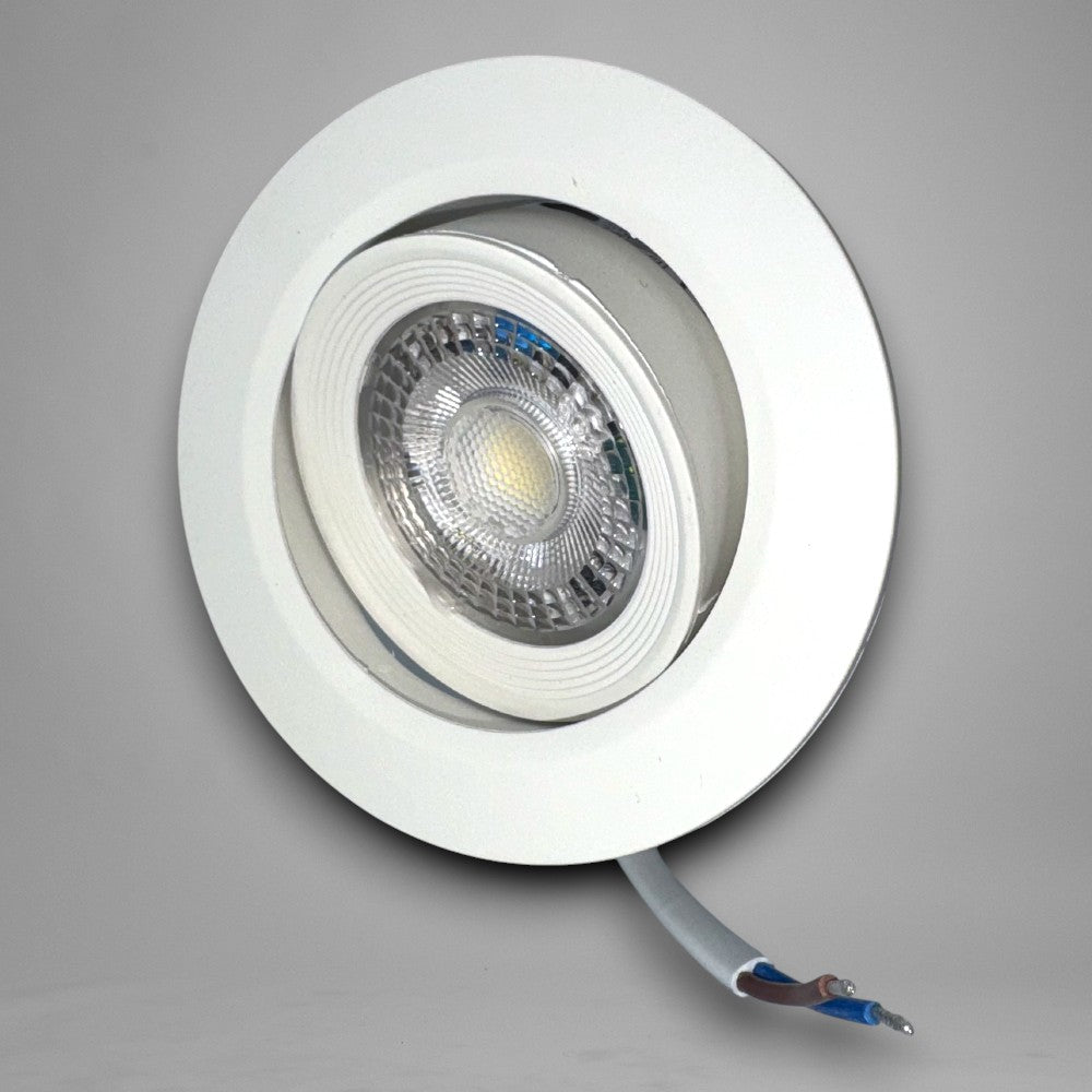 Spot Led COB Rotund alb, Ã˜95, 5W=40W, 6500K, lumina rece