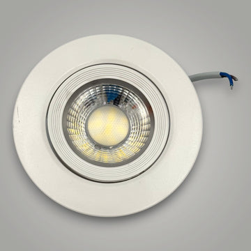 Spot Led COB Rotund alb, Ã˜95, 9W=160W, 6500K, lumina rece