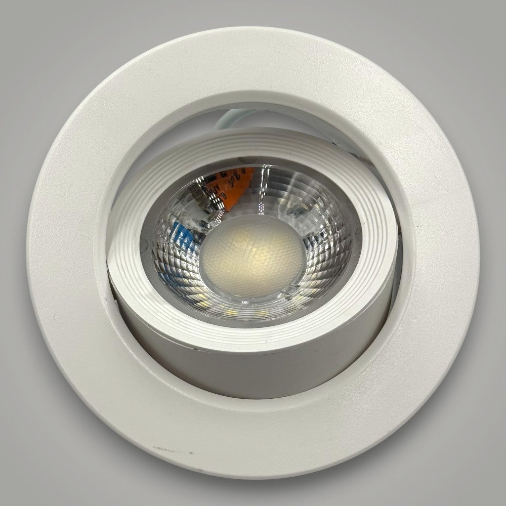 Spot Led COB Rotund alb, Ã˜95, 9W=160W, 6500K, lumina rece