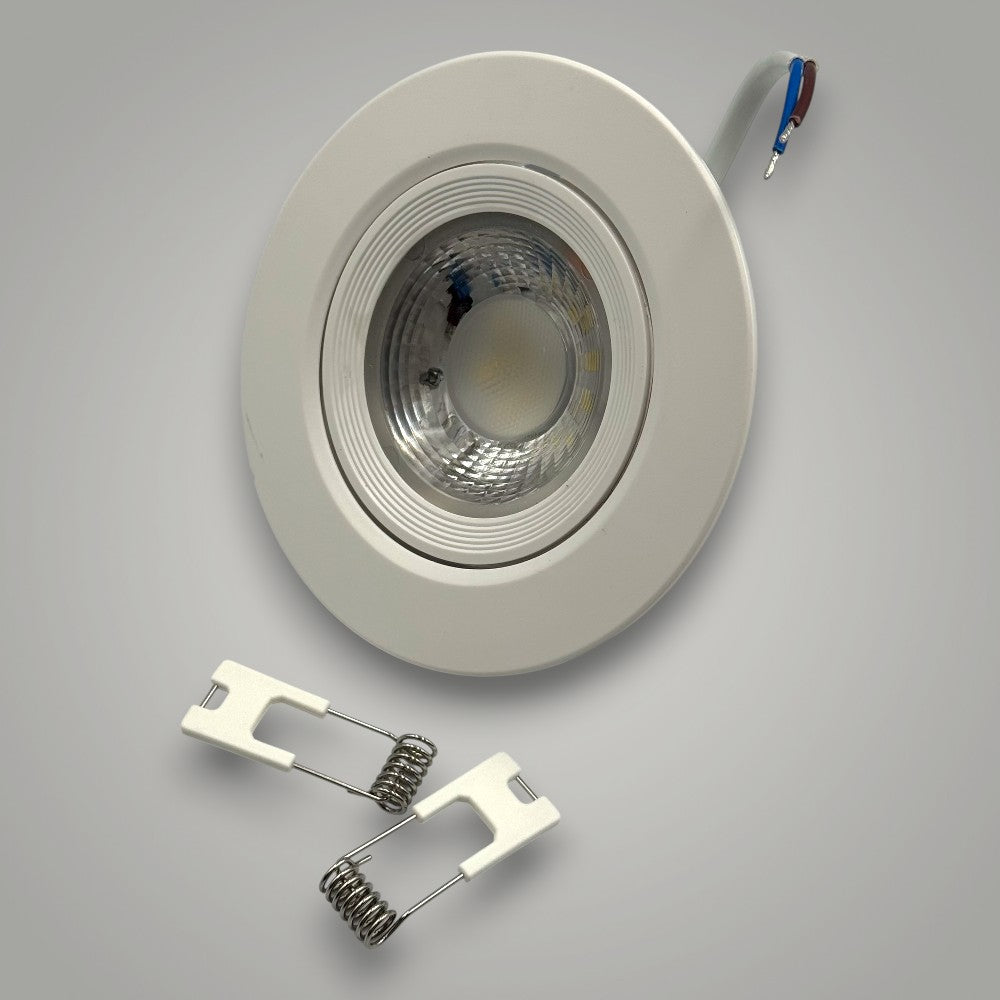 Spot Led COB Rotund alb, Ã˜95, 9W=160W, 6500K, lumina rece