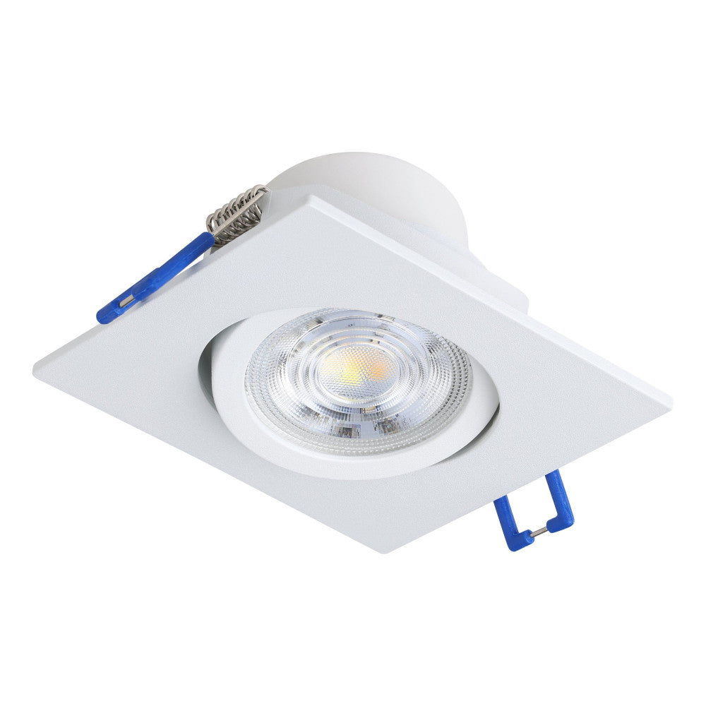Spot Led Patrat COB alb, 9W=160W, 6500K, lumina rece