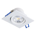 Spot Led COB Patrat alb, 5W=40W, 6500K, lumina rece