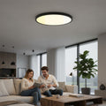 Plafoniera led VERSA IP40 Rama Neagra Fi500, 40W, 3000-6500K