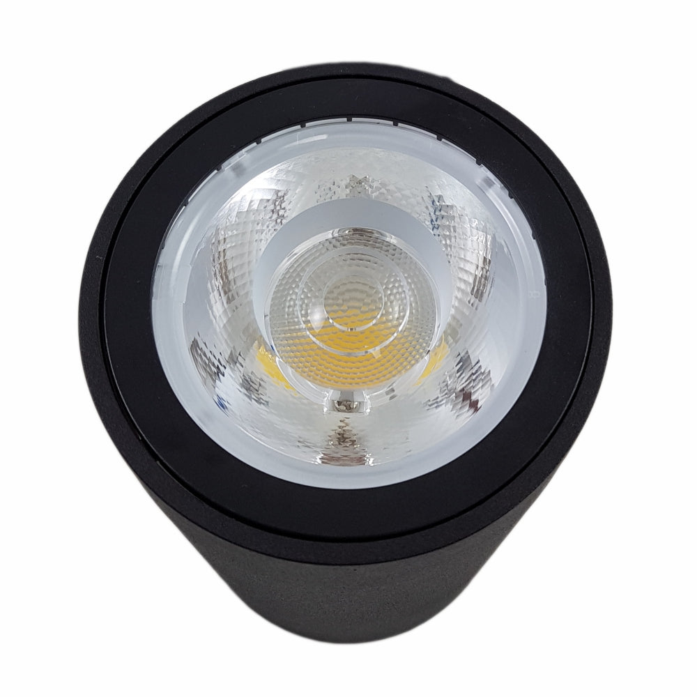 Spot Sina Negru 12W=120W, 4000K, lumina neutra