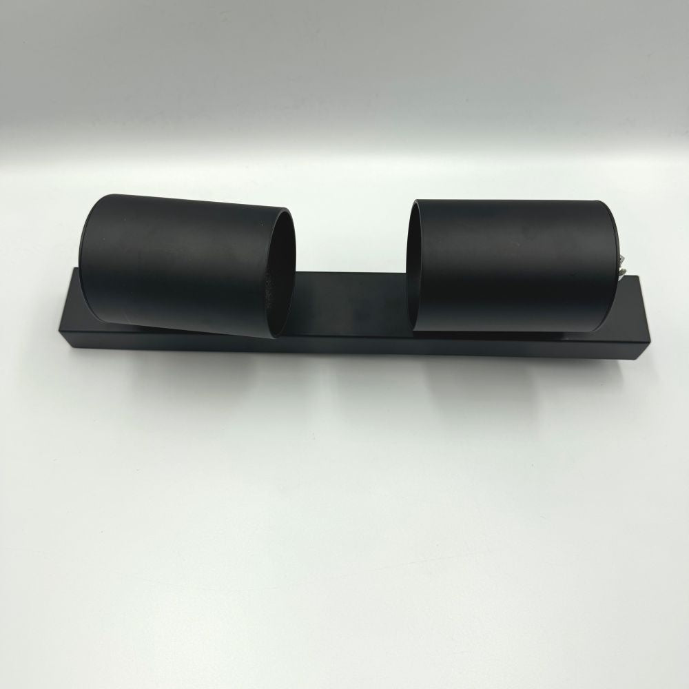 Spot Liniar Reglabil Negru 2XGU10 450mm