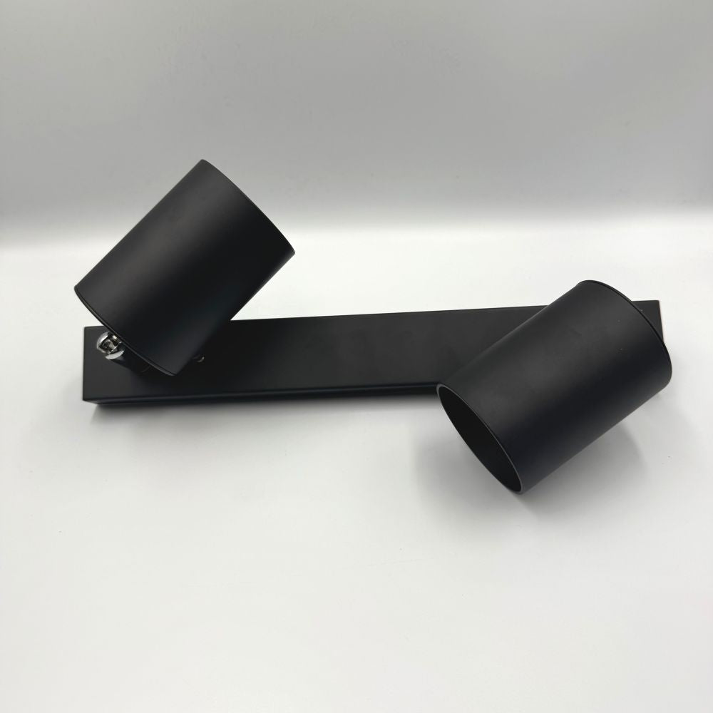 Spot Liniar Reglabil Negru 2XGU10 450mm