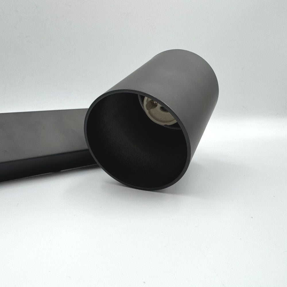 Spot Liniar Reglabil Negru 2XGU10 450mm