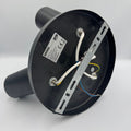Spot Rotund Reglabil Negru 3 X GU10 200mm
