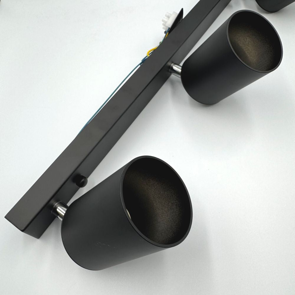 Spot Liniar Reglabil Negru 3 X GU10 450mm